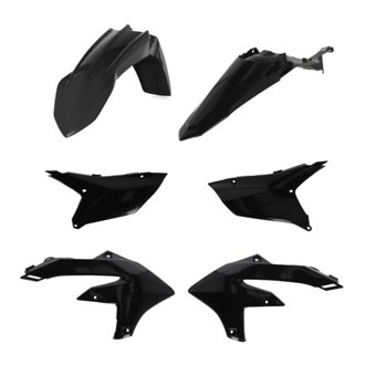 24+ Yamaha WR450F Plastic Kit - Black