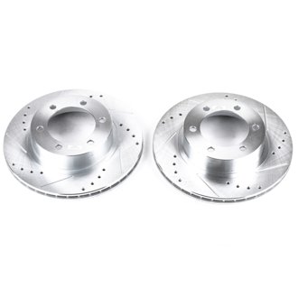 Evolution Performance Drilled And Slotted Rotor Pair