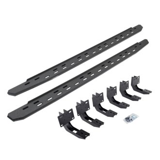 RB30 Slim Line Running Boards with Mounting Bracket Kit