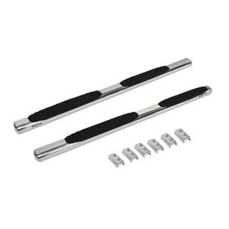 4" OE Xtreme Side Steps with Mounting Brackets Kit