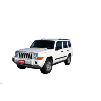 AVS 06-10 Jeep Commander Ventvisor Outside Mount Window Deflectors 4pc - Smoke