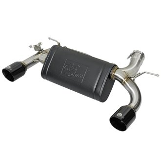 Mach Force-Xp Axle-Back Stainless Steel Exhaust System W/Black Tip