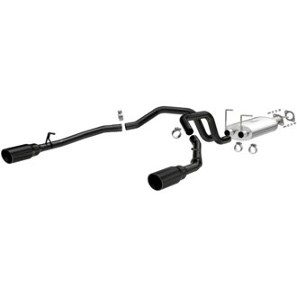 Street Series Black Coated Cat-Back System