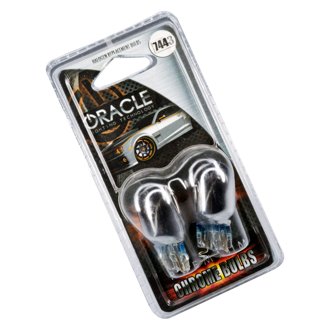 7443 Chrome Bulbs, White, Pair