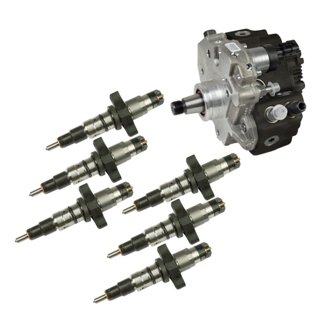 BD Diesel5.9L Cummins Stage 2 Performance CR Pump & Injectors Package - Dodge 2004.5-2007