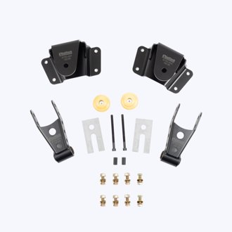 HANGER KIT | 4 INCH DROP (FRONT AND REAR HANGERS