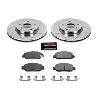 Z23 Daily Driver Carbon-Fiber Ceramic Brake Pad and Drilled & Slotted Rotor Kit