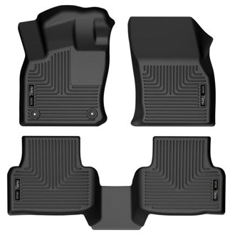 2022 Volkswagen Taos Weatherbeater Black Front & 2nd Seat Floor Liners