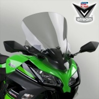 13-17 Kawasaki EX300 Ninja 300/250 V Stream/ Wave Mid/Std. Windshield-Light-Tint