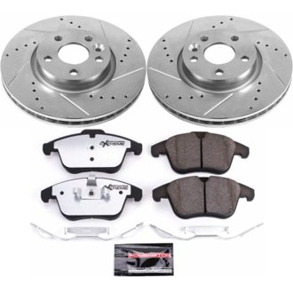Z36 Truck and SUV Carbon-Fiber Ceramic Brake Pad and Drilled & Slotted Rotor Kit
