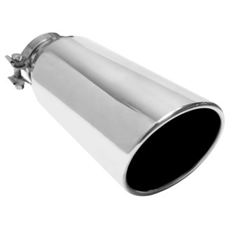 Single Exhaust Tip - 4in. Inlet/5in. Outlet