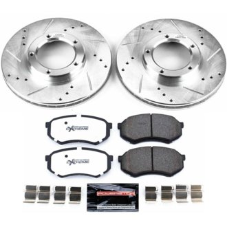 Z36 Truck and SUV Carbon-Fiber Ceramic Brake Pad and Drilled & Slotted Rotor Kit