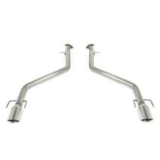 2021+ Lexus IS300/ IS350 Axle Back Exhaust - Stainless Double Wall Tip (Muffler Version