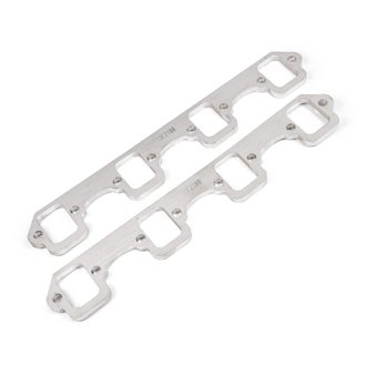 SBF Rectangular Shaped Port Header 304SS Exhaust Flanges 1-7/8in Primaries (2in BP