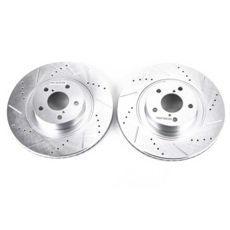 Evolution Performance Drilled And Slotted Rotor Pair