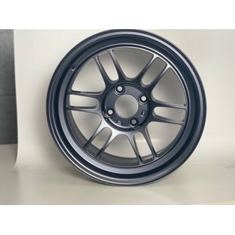 RPF1 15x8 4x100 28mm Offset 5 Hub Bore Gunmetal Wheel - 11.64Lbs (MOQ 40