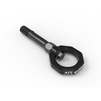 Afe Control Front Tow Hook Black