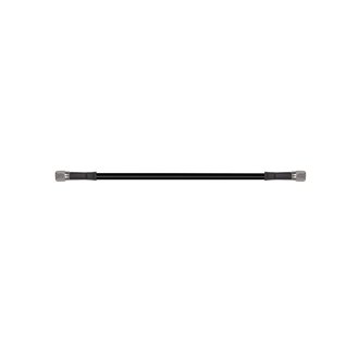 13in Universal Brake Line Assembly w/SS Fittings & Black Hose