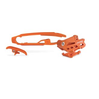 11-16 KTM 125-250SX/ XC250/ SX-F/XC-F Chain Guide/Slider Kit - Orange