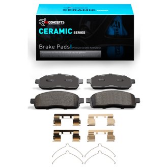 R1 Ceramic Pads and Hardware Kit