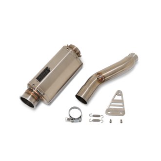 22-25 Honda CBR 500R/F 24-25 Kawasaki Ninja 500/Z500 VS-6 Slip On Exhaust