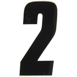 FX 2015 NUMBERS STANDARD 8" BLACK 2