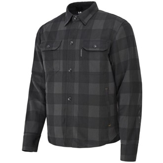 Black Nine Mesh Moto Shirt