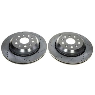 Evolution Performance Drilled And Slotted Rotor Pair
