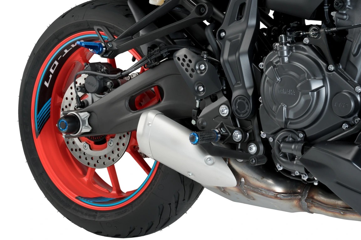 R-Fighter S Footpegs Blue