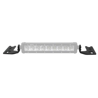 XE Center Hood Light Mount for Jeep JL/JT - Fits 10" Single Row LED Bar