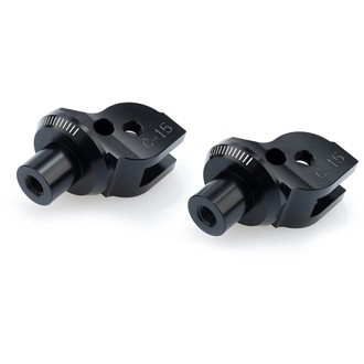Adaptor Passenger Footpeg Black