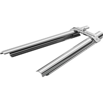 Downtube Covers 00-06 Softail Chrome