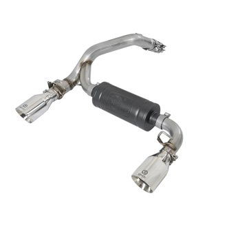 Takeda 3 IN 304 Stainless Steel Axle-Back Exhaust System w/ Polished Tip