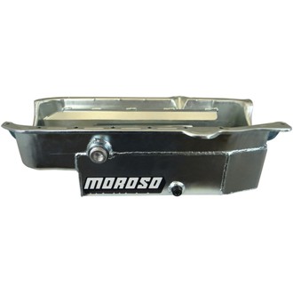 86-Up Chevrolet Small Block (w/1in Inspection Bung) Wet Sump 8qt 6.5in Steel Oil Pan