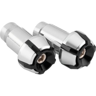 Anti-Vibration Bar Ends - Black/Silver