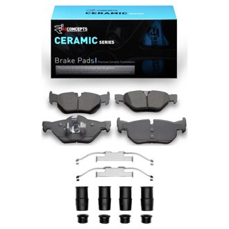 R1 Ceramic Pads and Hardware Kit