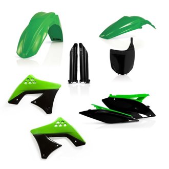 09-12 Kawasaki KX250F Full Plastic Kit - Original 09/12