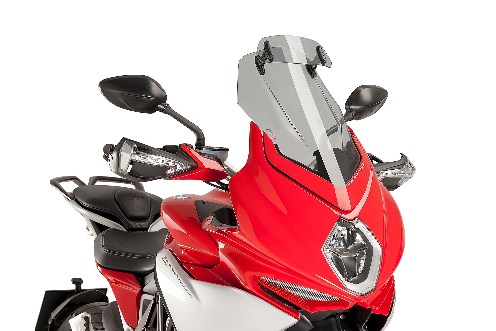 Touring Windshield With Visor Smoke