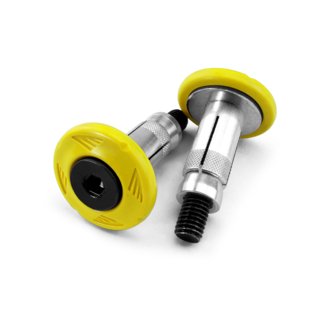 Grip Armor Bar End - Yellow