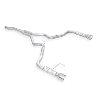 2015-16 Mustang 2-1/2in Catback Retro Chambered Mufflers