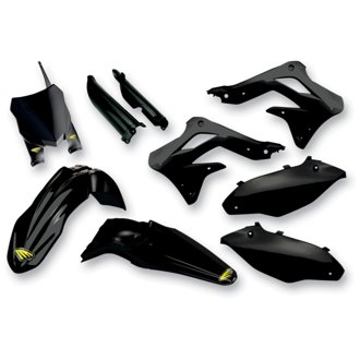 12-15 Kawasaki KX450F Powerflow Body Kit - Black