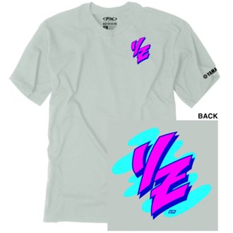 Yamaha Retro Yz T-Shirt / Lt Gray L