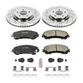 Z23 Daily Driver Carbon-Fiber Ceramic Brake Pad and Drilled & Slotted Rotor Kit