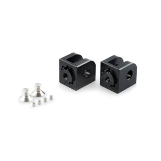 Adaptor Adjustable Rider Footpeg Black