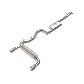 Vulcan Series 3 IN to 2-1/2 IN Stainless Steel Cat-Back Exhaust System Polishe