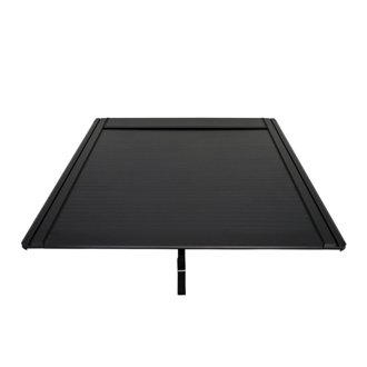 Manual Retractable Tonneau Cover 22-26 Toyota Tundra 5.5ft Bed Black