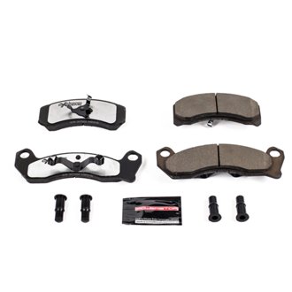 Z26 Performance Carbon-Fiber Ceramic Brake Pads with Hardware Kit
