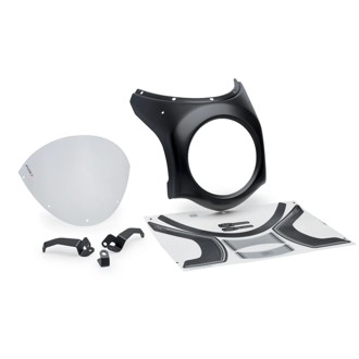 Retro Semi Fairing Clear