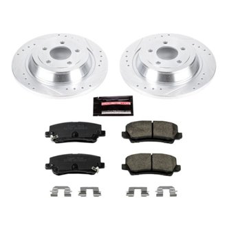 Z23 Daily Driver Carbon-Fiber Ceramic Brake Pad and Drilled & Slotted Rotor Kit