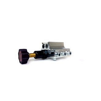 Remaster Adjustable Proportioning Valve, Polished, Left Port